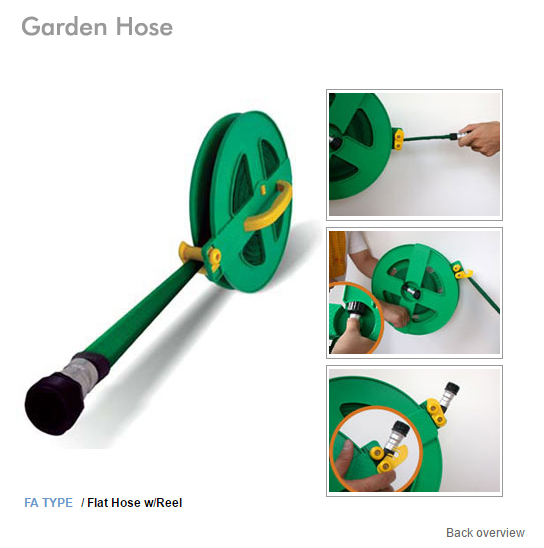 Flat Hose w/Reel